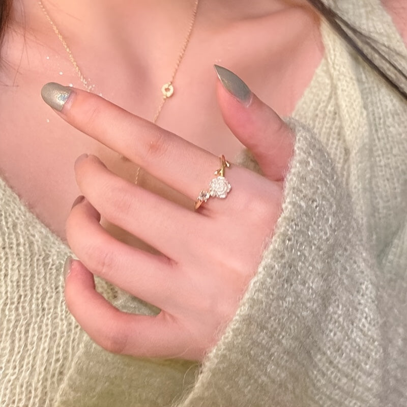 Rose and Thorn Ring