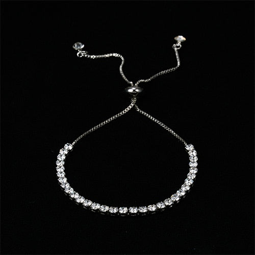 Rhinestone Tennis Bracelet