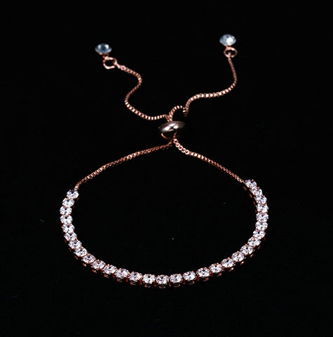 Rhinestone Tennis Bracelet