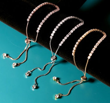 Rhinestone Tennis Bracelet