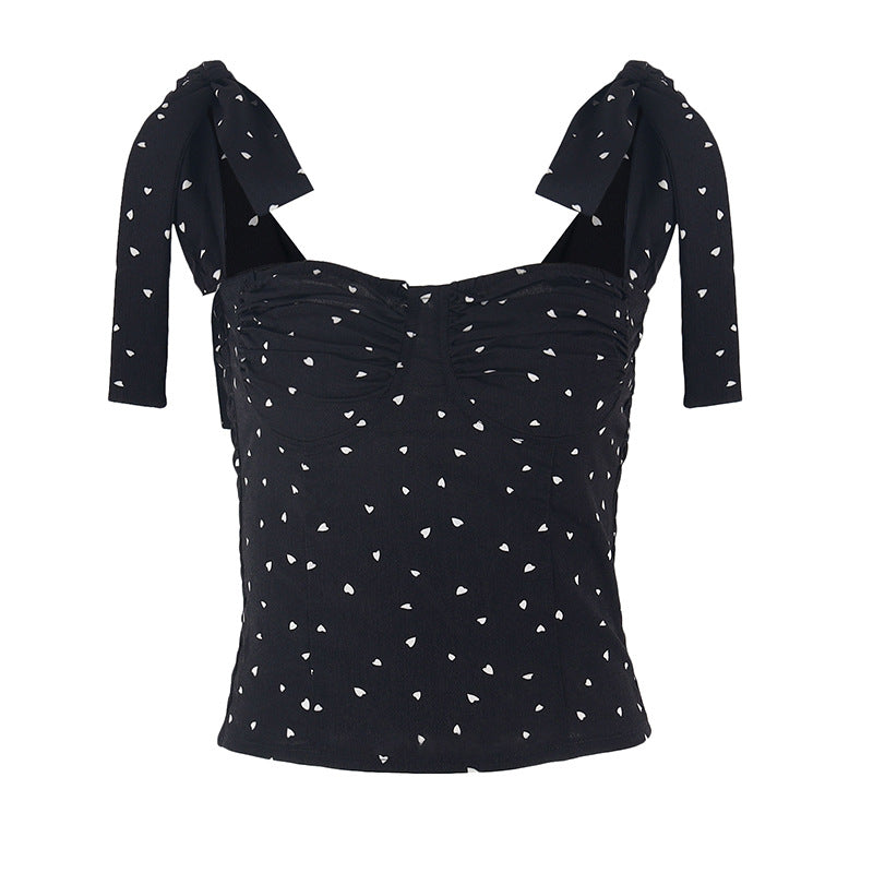 Dot Strap Top